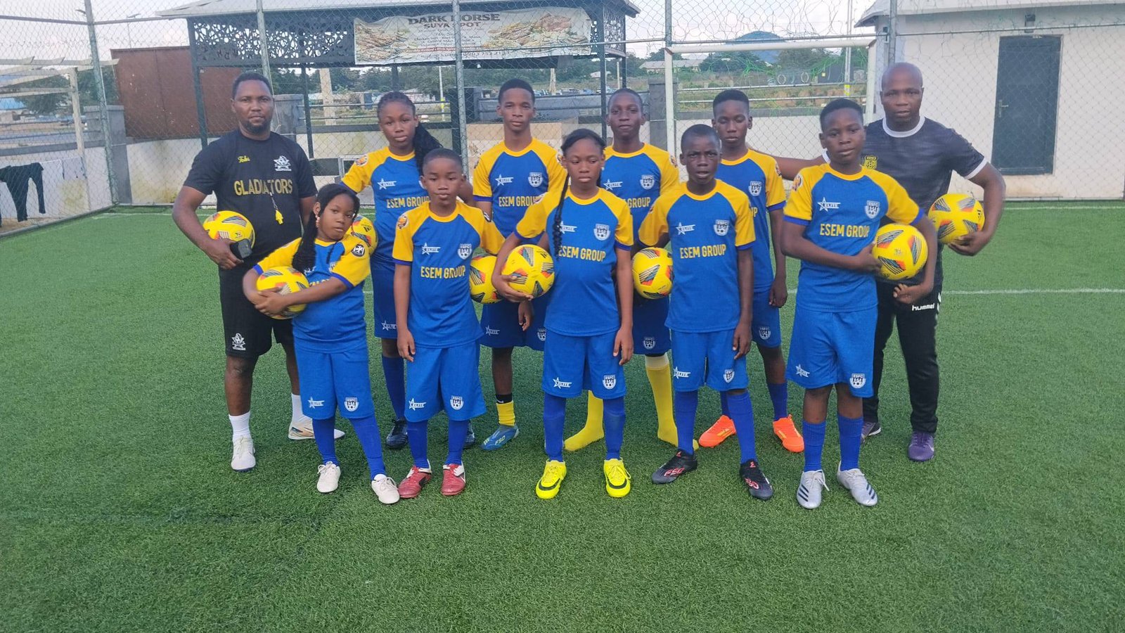 Elite Sporting FC football players